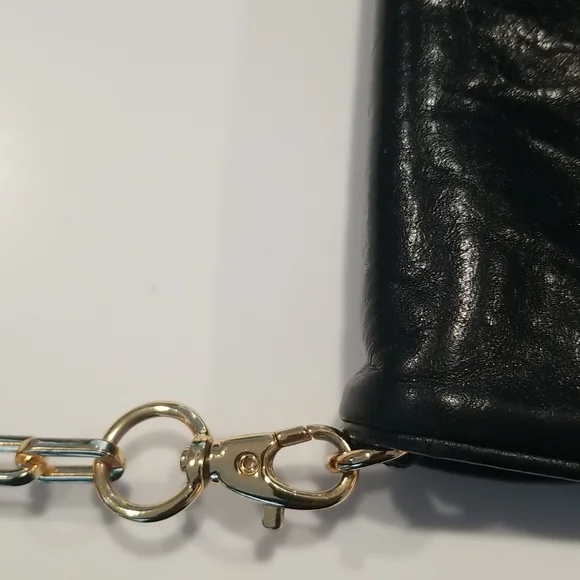 Tory Burch Suki Reva Leather Clutch Shoulder Bag